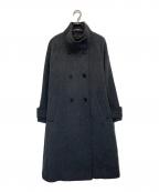 JOURNAL STANDARD relumeジャーナルスタンダード レリューム）の古着「スーパーファインビーバースタンドコート」｜グレー