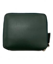 COMME des GARCONS（コムデギャルソン）の古着「ジップアラウンド ウォレット」｜グリーン