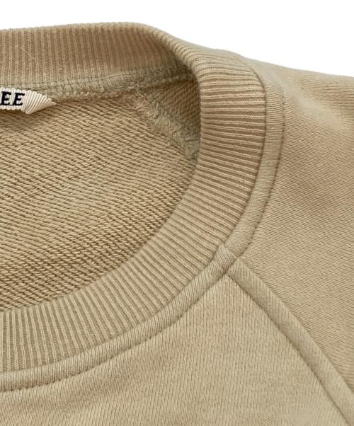 AURALEE（オーラリー）AURALEE (オーラリー) SMOOTH SOFT SWEAT P/O ベージュ サイズ:4の古着・服飾アイテム