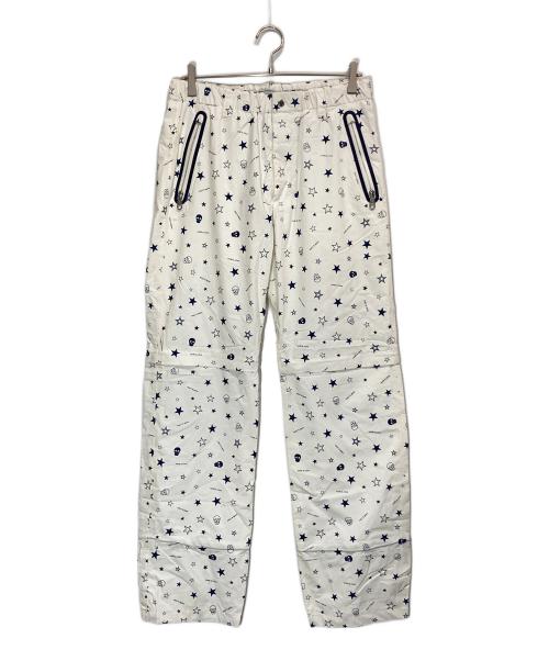 MARK&LONA（マークアンドロナ）MARK&LONA (マークアンドロナ) レインパンツ ホワイト サイズ:Lの古着・服飾アイテム