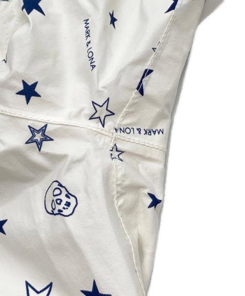 MARK&LONA（マークアンドロナ）MARK&LONA (マークアンドロナ) レインパンツ ホワイト サイズ:Lの古着・服飾アイテム