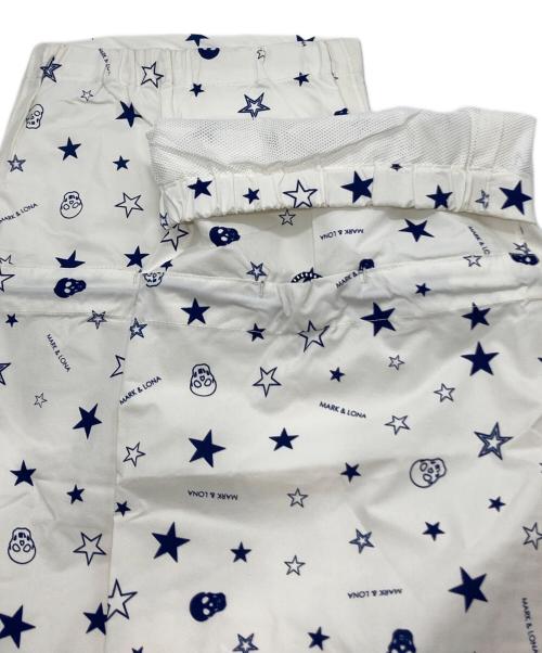 MARK&LONA（マークアンドロナ）MARK&LONA (マークアンドロナ) レインパンツ ホワイト サイズ:Lの古着・服飾アイテム