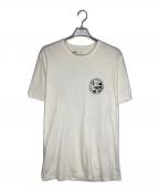 stussy×reyn spoonerステューシー×レイン スプナー）の古着「プリントTシャツ」｜ベージュ