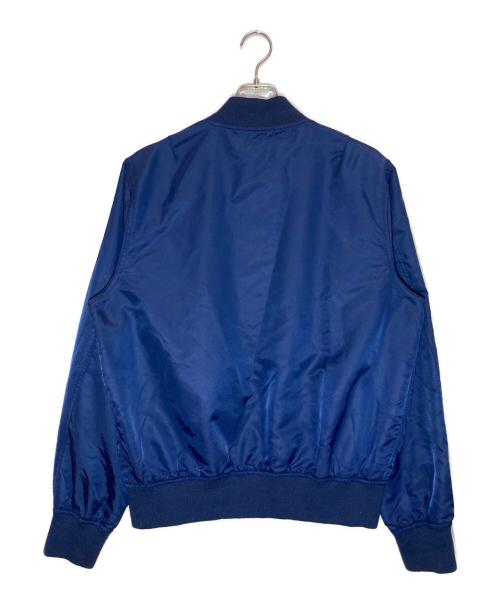 HUF（ハフ）HUF (ハフ) リバーシブルブルゾン ブルー×ブラック サイズ:Ⅿの古着・服飾アイテム