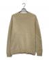 AURALEE (オーラリー) COTTON WOOL CASHMERE KNIT P/O ベージュ サイズ:5：14000円