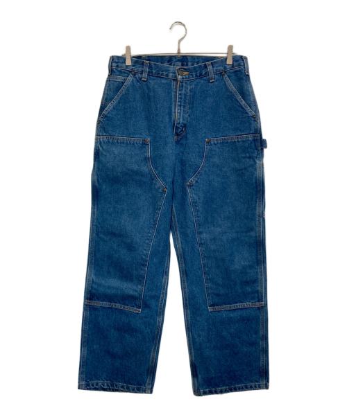 CarHartt（カーハート）CarHartt (カーハート) ダブルニーデニムワークパンツ インディゴ サイズ:33の古着・服飾アイテム