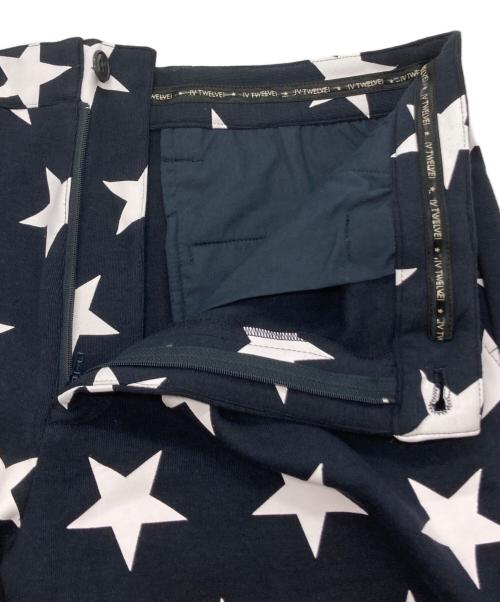 V12（ヴィトゥエルブ）V12 (ヴィトゥエルブ) STAR SWEAT PANTS ネイビー サイズ:XLの古着・服飾アイテム