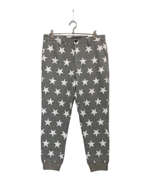 V12（ヴィトゥエルブ）V12 (ヴィトゥエルブ) STAR SWEAT PANTS グレー サイズ:XLの古着・服飾アイテム