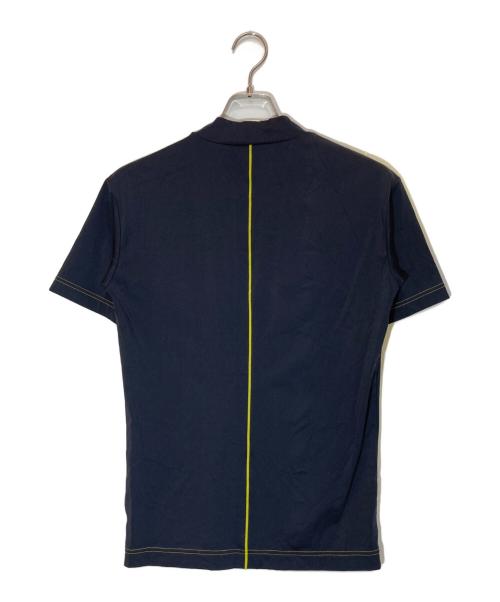 MARK&LONA（マークアンドロナ）MARK&LONA (マークアンドロナ) 4get Rond Top 半袖 モックネック T ブラック サイズ:44の古着・服飾アイテム