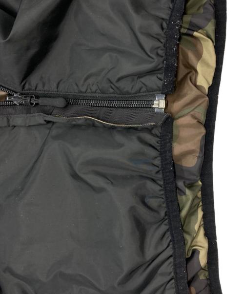 stussy（ステューシー）stussy (ステューシー) リバーシブル中綿ジャケット ブラック×カーキ サイズ:Ⅿの古着・服飾アイテム