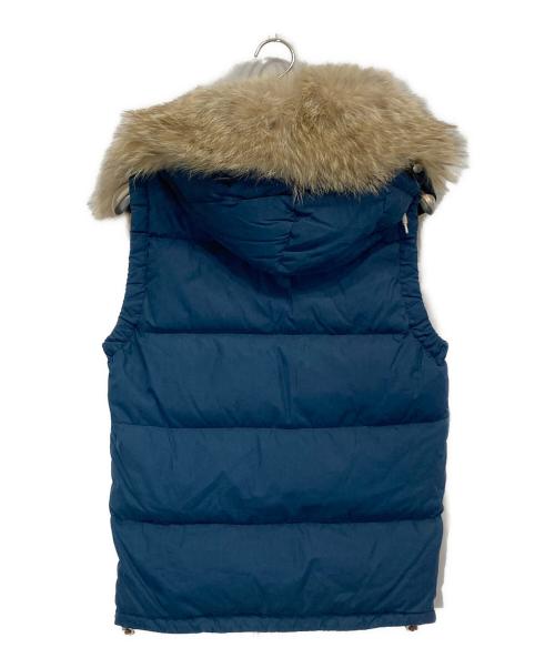 MONCLER（モンクレール）MONCLER (モンクレール) IDE ダウンベスト ブルーの古着・服飾アイテム