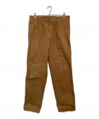 COMME des GARCONS HOMMEコムデギャルソン オム）の古着「ワークパンツ」｜ブラウン
