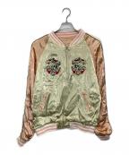 AVIREXアヴィレックス）の古着「スーベニアジャケット」｜ピンク