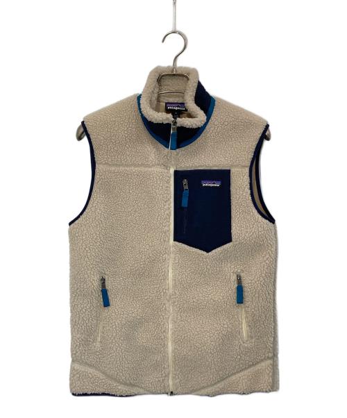 Patagonia（パタゴニア）Patagonia (パタゴニア) Classic Retro-X Vest アイボリー サイズ:XSの古着・服飾アイテム