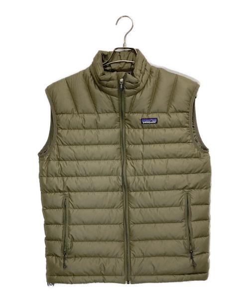 Patagonia（パタゴニア）Patagonia (パタゴニア) Down Sweater Vest カーキ サイズ:Sの古着・服飾アイテム