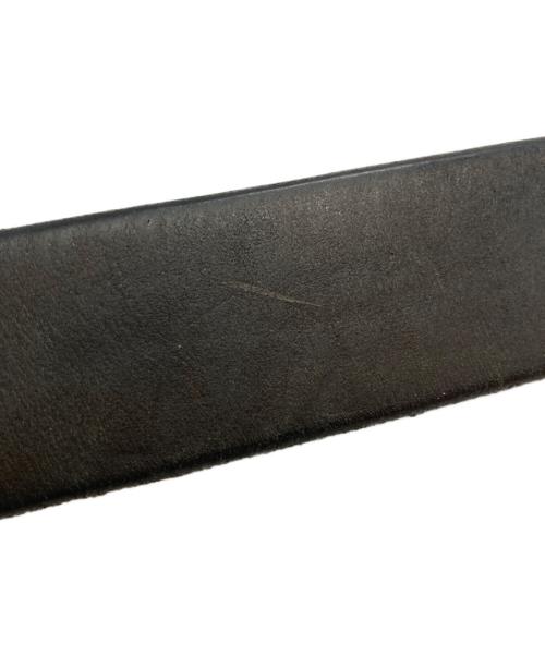 AVIREX（アヴィレックス）AVIREX (アヴィレックス) レザーベルト ブラック サイズ:-の古着・服飾アイテム