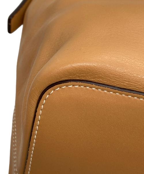 LOEWE（ロエベ）LOEWE (ロエベ) ソフトレザーオールドハンドバッグ ブラウンの古着・服飾アイテム