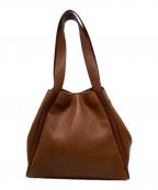 AKRISアクリス）の古着「アレックスハンドバッグ」｜ブラウン