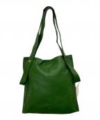 Beaure×RAY BEAMSビュレ×レイ ビームス）の古着「別注2WAYレザーショルダーバッグ」｜グリーン