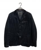 EMPORIO ARMANIエンポリオアルマーニ）の古着「コーデュロイジャケット」｜ブラック
