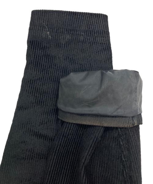 EMPORIO ARMANI（エンポリオアルマーニ）EMPORIO ARMANI (エンポリオアルマーニ) コーデュロイジャケット ブラック サイズ:Sの古着・服飾アイテム