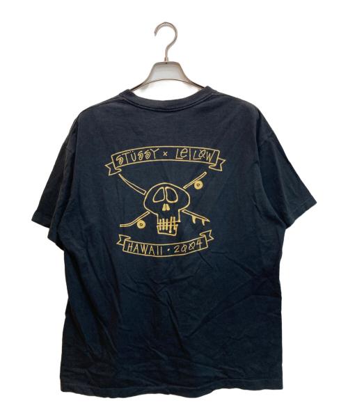 stussy（ステューシー）stussy (ステューシー) LEILOW (レイロー) プリントTシャツ ネイビー サイズ:XLの古着・服飾アイテム