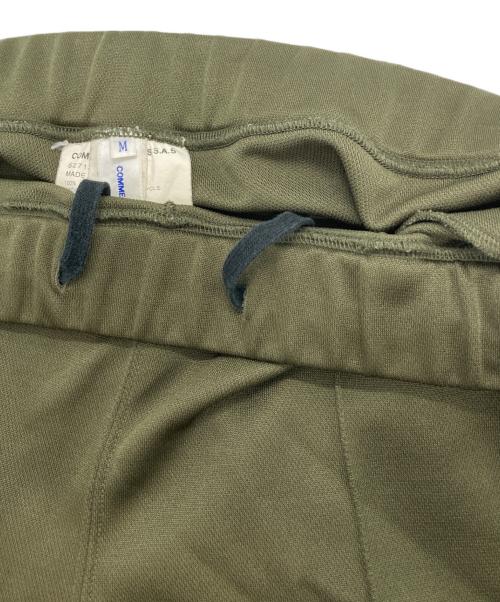 COMME des GARCONS SHIRT（コムデギャルソンシャツ）COMME des GARCONS SHIRT (コムデギャルソンシャツ) サイドラインジップトラックパンツ カーキ サイズ:Ⅿの古着・服飾アイテム