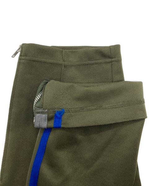 COMME des GARCONS SHIRT（コムデギャルソンシャツ）COMME des GARCONS SHIRT (コムデギャルソンシャツ) サイドラインジップトラックパンツ カーキ サイズ:Ⅿの古着・服飾アイテム