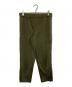 COMME des GARCONS SHIRT（コムデギャルソンシャツ）の古着「サイドラインジップトラックパンツ」｜カーキ