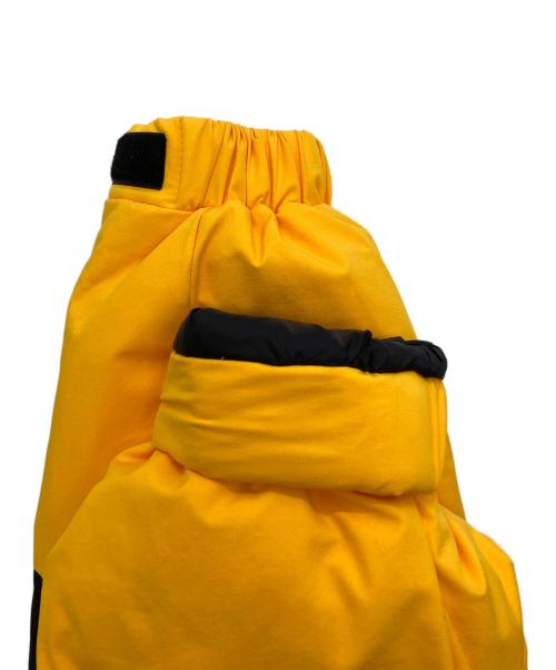 FIRST DOWN（ファーストダウン）FIRST DOWN (ファーストダウン) FREAK'S STORE (フリークスストア) パネルショートダウン ジャケット イエロー サイズ:Mの古着・服飾アイテム