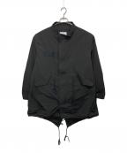 HOUSTONヒューストン）の古着「3WAY フィッシュテール M-65 モッズコート」｜ブラック