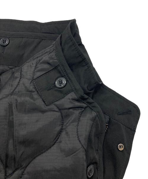 HOUSTON（ヒューストン）HOUSTON (ヒューストン) 3WAY フィッシュテール M-65 モッズコート ブラック サイズ:Mの古着・服飾アイテム