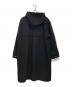 JOSEPH HOMME (ジョゼフ オム) ロープドメルトン ダッフルコート ブラック サイズ:8：15000円