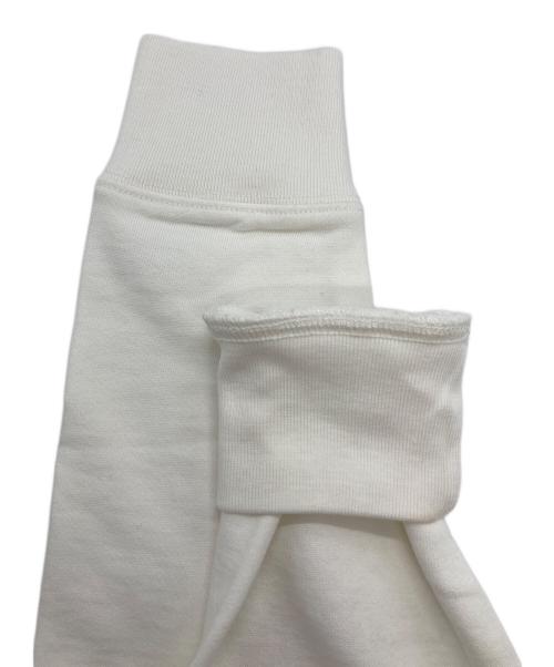 LACOSTE（ラコステ）LACOSTE (ラコステ) オーバーサイズロゴプリントクルーネックスウェット ホワイト サイズ:XSの古着・服飾アイテム