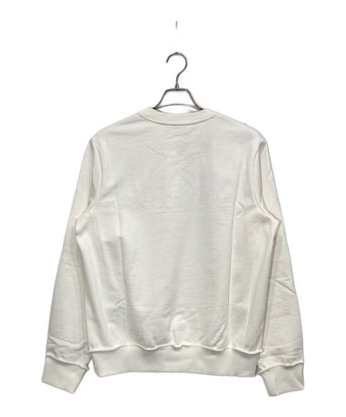 LACOSTE（ラコステ）LACOSTE (ラコステ) ロゴスウェット ホワイト サイズ:Ⅿの古着・服飾アイテム