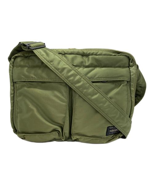 PORTER（ポーター）PORTER (ポーター) タンカー ショルダーバッグ セージグリーン サイズ:-の古着・服飾アイテム