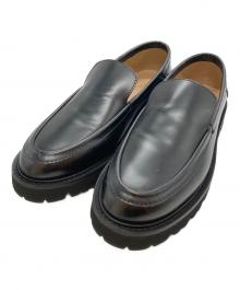 Caminando（カミナンド）の古着「PLAIN LOAFERS」｜ブラック