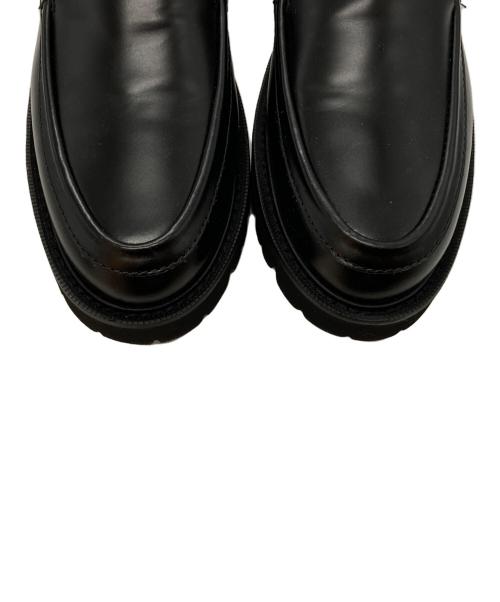 Caminando（カミナンド）Caminando (カミナンド) PLAIN LOAFERS ブラック サイズ:6の古着・服飾アイテム