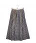 MADISON BLUE (マディソンブルー) マルチギンガムチェックスカート ブラウン×ネイビー サイズ:2：20000円