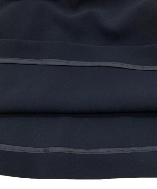 ebure（エブール）ebure (エブール) トリアセダブルクロス ワンピース ネイビー サイズ:36の古着・服飾アイテム