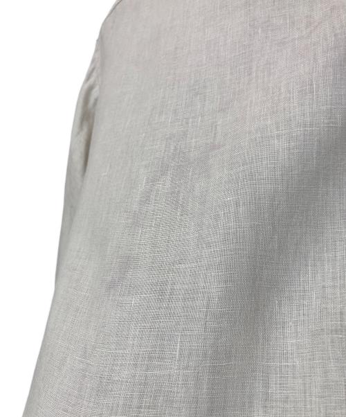 JAMES PERSE（ジェームスパース）JAMES PERSE (ジェームスパース) ライトウェイトリネン オーバーシャツ ベージュ サイズ:3の古着・服飾アイテム