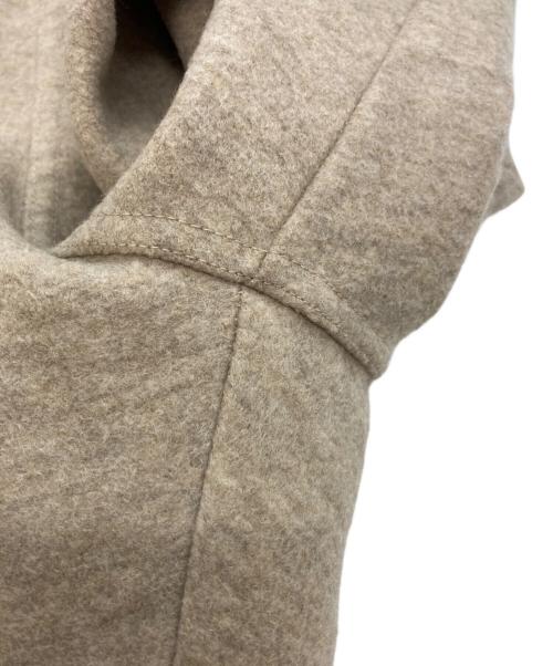 -M-[medium]（ミディアム）-M-[medium] (ミディアム) 圧縮ウールパンツ ベージュ サイズ:1の古着・服飾アイテム