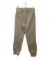 -M-[medium] (ミディアム) 圧縮ウールパンツ ベージュ サイズ:1：12000円