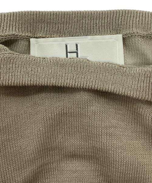 HERILL（ヘリル）HERILL (ヘリル) Ramie Deadstock Sweate ベージュ サイズ:2の古着・服飾アイテム