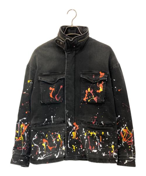 glamb（グラム）glamb (グラム) Unknown Denim M65ジャケット ブラック サイズ:Sの古着・服飾アイテム