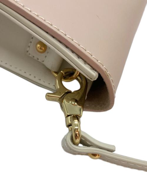 Gianni Notaro（ジャンニ ノターロ）Gianni Notaro (ジャンニ ノターロ) カラーブロックショルダーバッグ ベージュ サイズ:-の古着・服飾アイテム