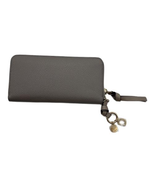 Chloe（クロエ）Chloe (クロエ) LONG ZIPPED WALLET ベージュの古着・服飾アイテム