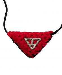 TOGA VIRILIS（トーガ ビリリース）の古着「Magic triangle small」｜レッド