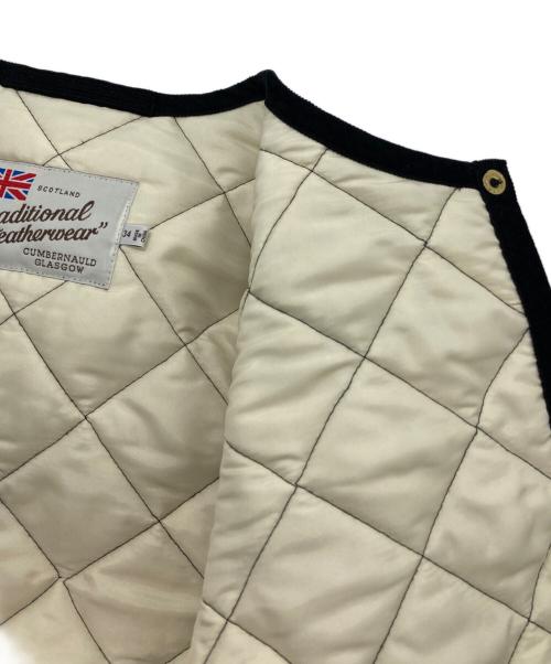 Traditional Weatherwear（トラディショナルウェザーウェア）Traditional Weatherwear (トラディショナルウェザーウェア) ARKLEY LONG EX ネイビー サイズ:34の古着・服飾アイテム