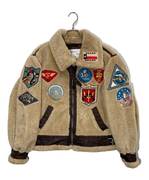 AVIREX（アヴィレックス）AVIREX (アヴィレックス) RETRO BOA B-3 TOPGUN ベージュ サイズ: Freeの古着・服飾アイテム